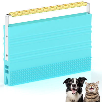 SAMFAT Pet Hair Removal Tool - Dog Hair Remover for Carpets, Couch, Car Interior, Dog Bed, Cat Mats, Reusable Cleaning Lint Brushes, Portable Carpet Scraper