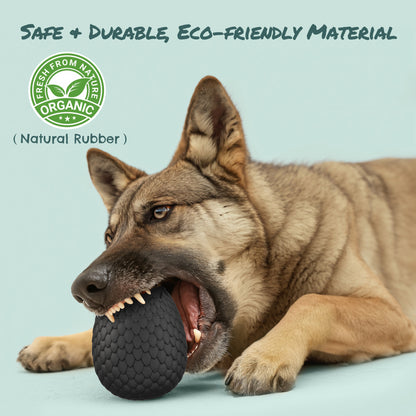 SAMFAT 2-in-1 Enrichment Chew Toy for Dogs - Frozen Treat Toy & Dispensing Dog Puzzles Toy, Fillable Rubber Interactive Toy, Keeps Dogs Busy, Reduces Anxiety, Safe & Easy to Clean